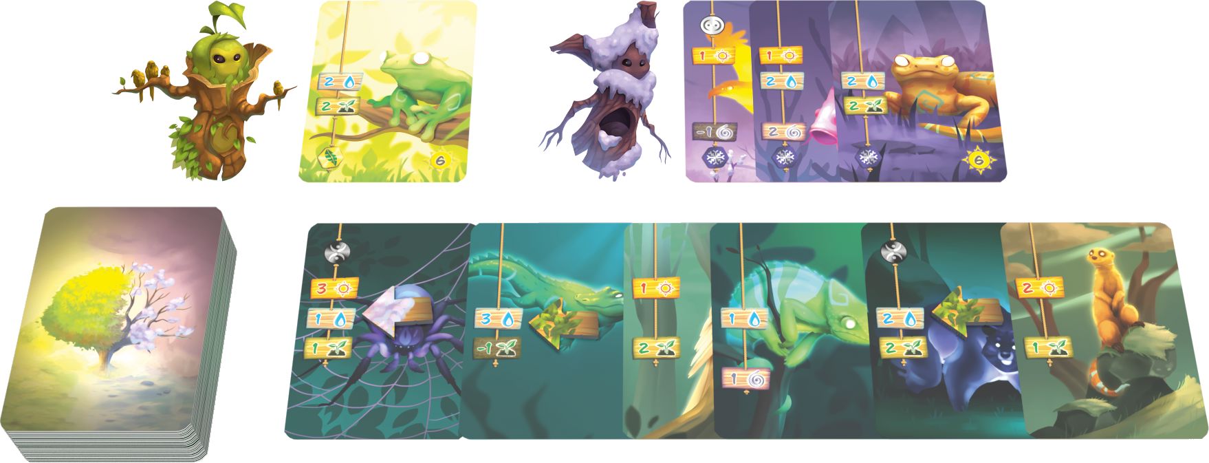 Living Forest Duel Board Game Ludonaute