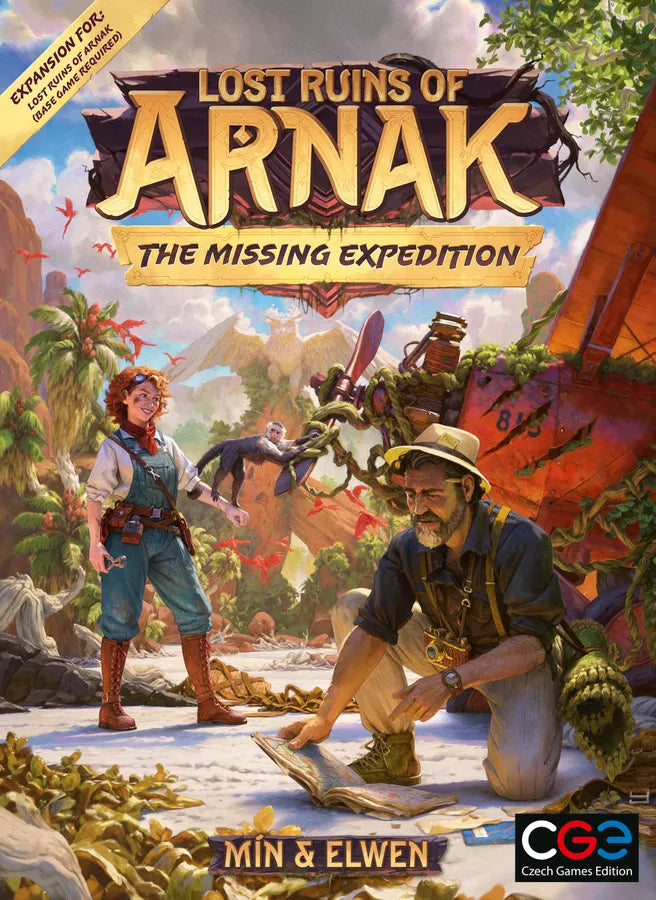Lost Ruins of Arnak: The Missing Expedition Board Games CZECH GAMES EDITION