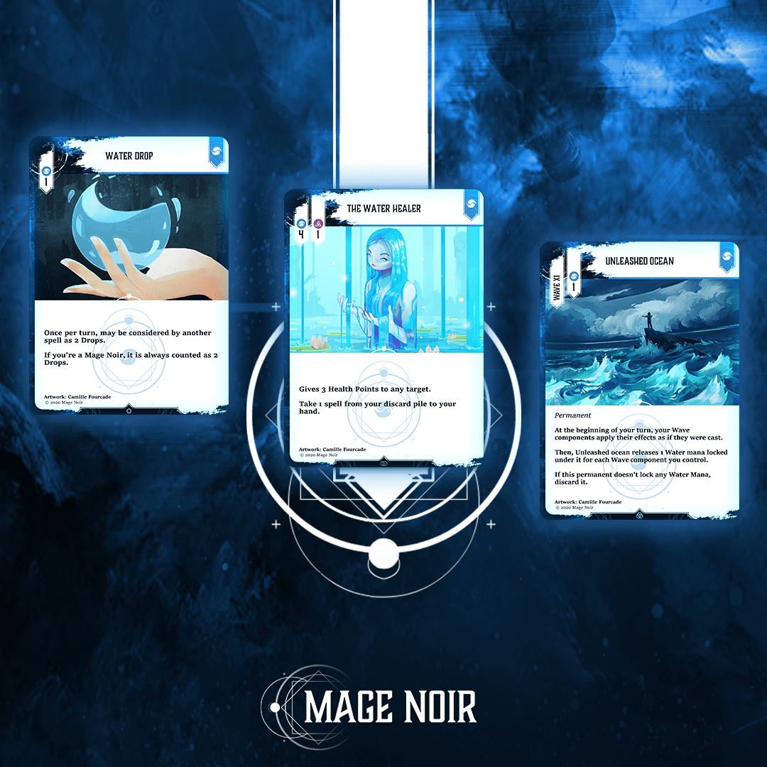 Mage Noir - Spell Crafting Card Game Card Games Double Combo Games
