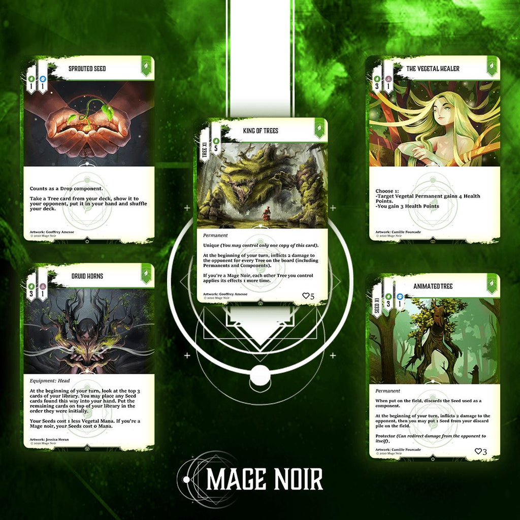 Mage Noir - Spell Crafting Card Game Card Games Double Combo Games