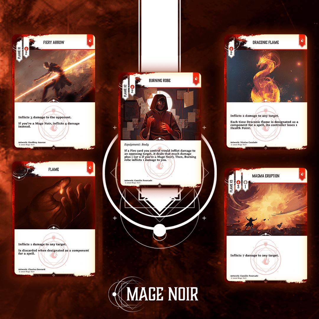 Mage Noir - Spell Crafting Card Game Card Games Double Combo Games