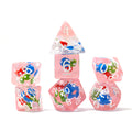 Magic Mushroom 7-Piece Polyhedral RPG Dice Set Dice Sirius Dice