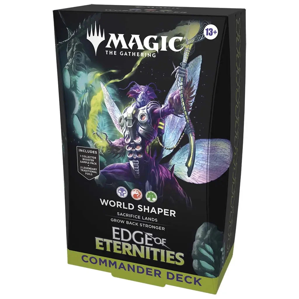Magic The Gathering: Edge of Eternities Commander Decks CCG Wizards of the Coast World Shaper