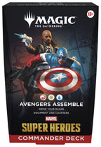 Magic The Gathering: Marvel Super Heroes Commander Deck CCG Wizards of the Coast Avengers Assemble 