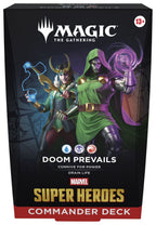 Magic The Gathering: Marvel Super Heroes Commander Deck CCG Wizards of the Coast Doom Prevails 