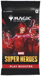 Magic The Gathering: Marvel Super Heroes: Play Booster CCG Wizards of the Coast 