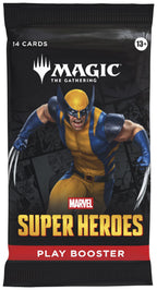 Magic The Gathering: Marvel Super Heroes: Play Booster CCG Wizards of the Coast 