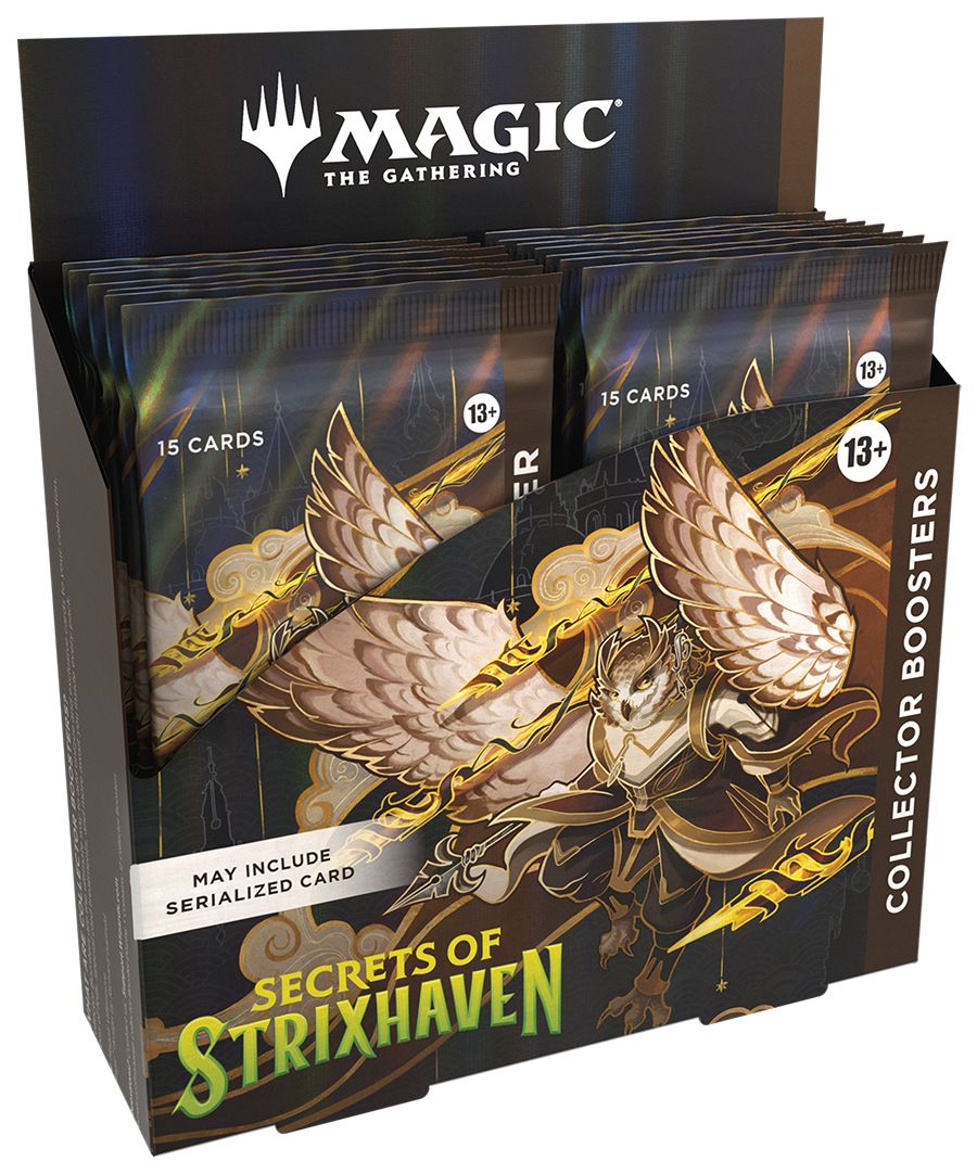 Magic The Gathering: Secrets of Strixhaven Collector Booster Box CCG Wizards of the Coast 