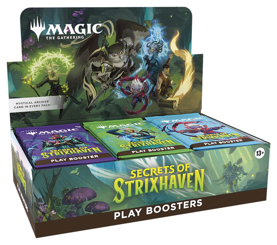 Magic The Gathering: Secrets of Strixhaven Play Booster Display CCG Wizards of the Coast 