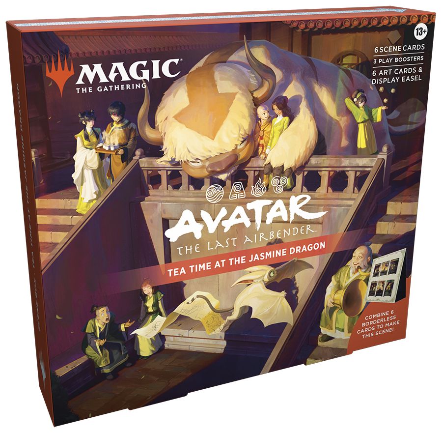Magic: The Gathering® - Avatar: The Last Airbender Scene Boxes CCG Wizards of the Coast Tea Time at the Jasmine Dragon 