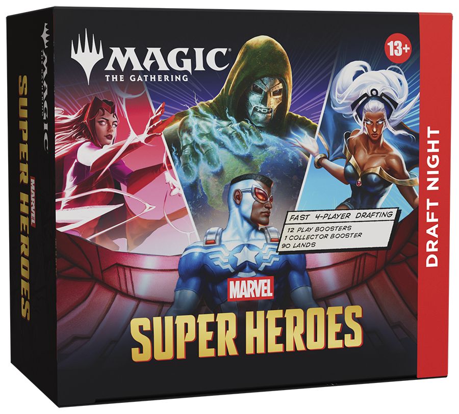 Magic: The Gathering® | Marvel Super Heroes Draft Night CCG Wizards of the Coast 