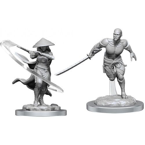 Magic Unpainted Minis: W5 Kaito Shizuki & The Wanderer Miniatures Wizkids