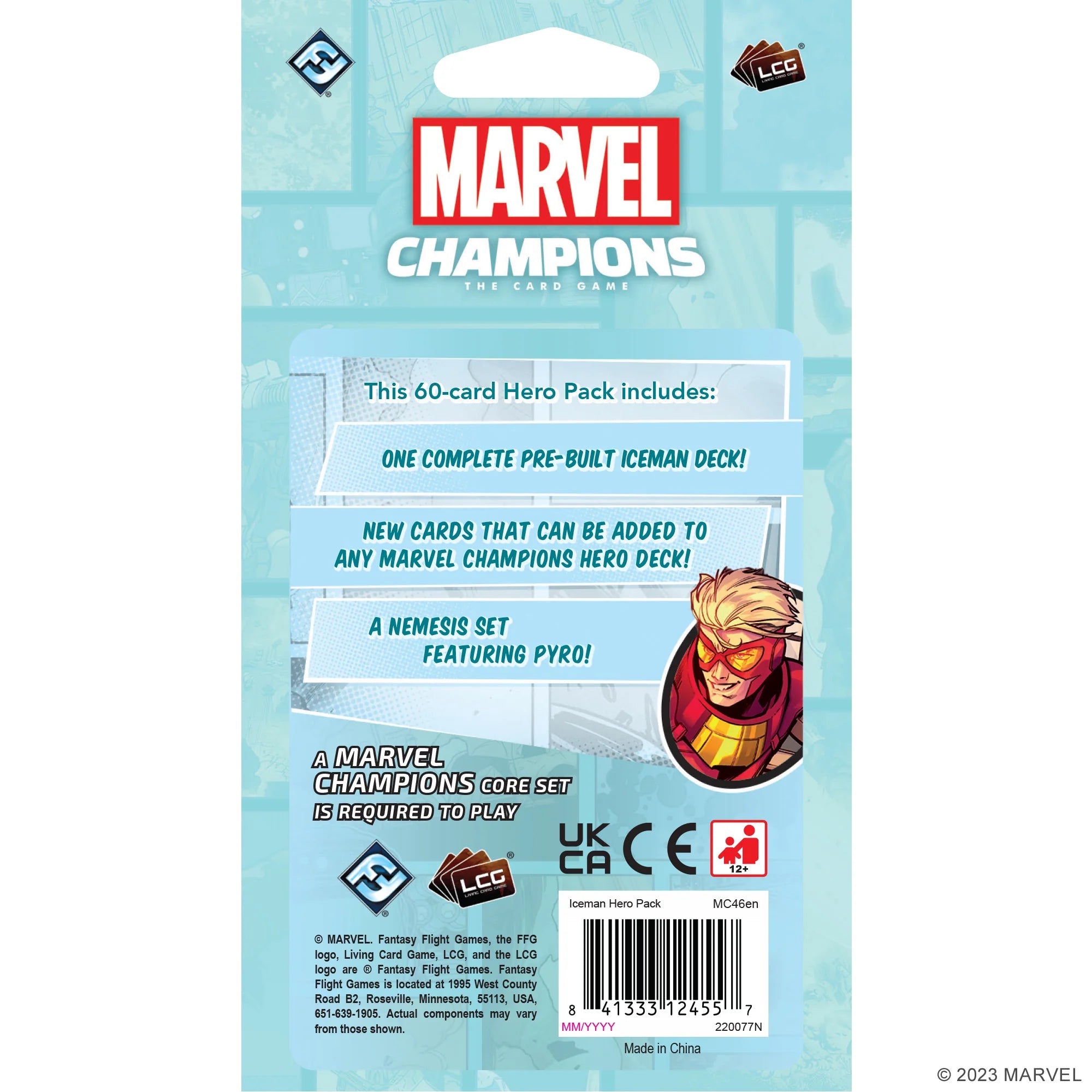Marvel Champions LCG: Iceman Hero Pack LCG FFG