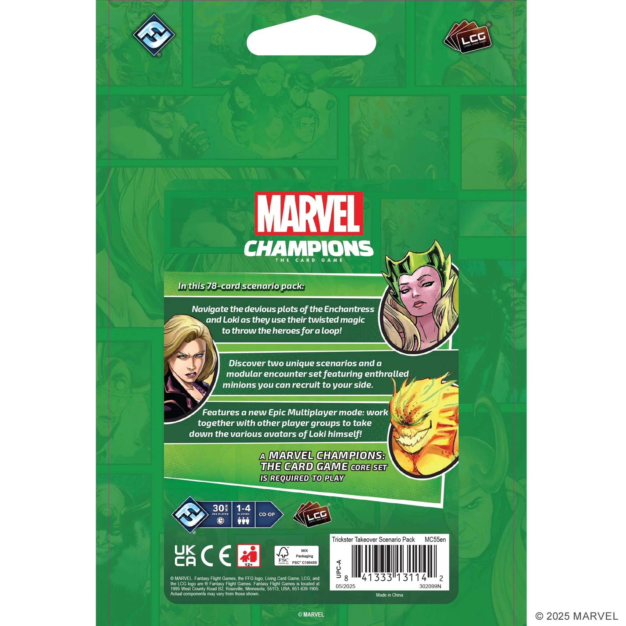 Marvel Champions LCG: Trickster Takeover Scenario Pack LCG FFG 