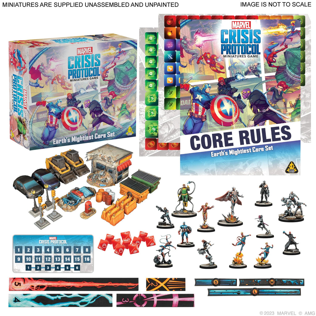 Marvel: Crisis Protocol - Earth's Mightiest Core Set Miniatures Atomic Mass