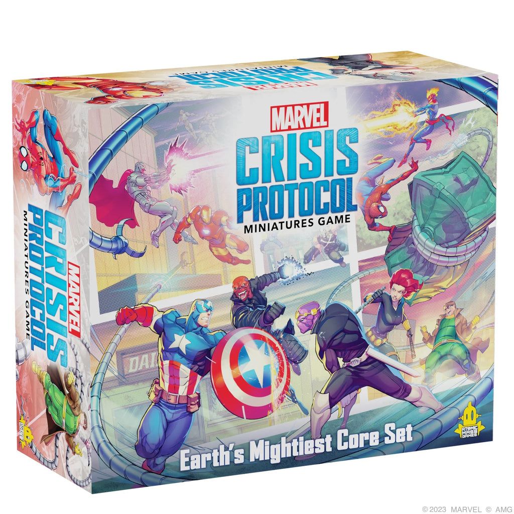 Marvel: Crisis Protocol - Earth's Mightiest Core Set Miniatures Atomic Mass
