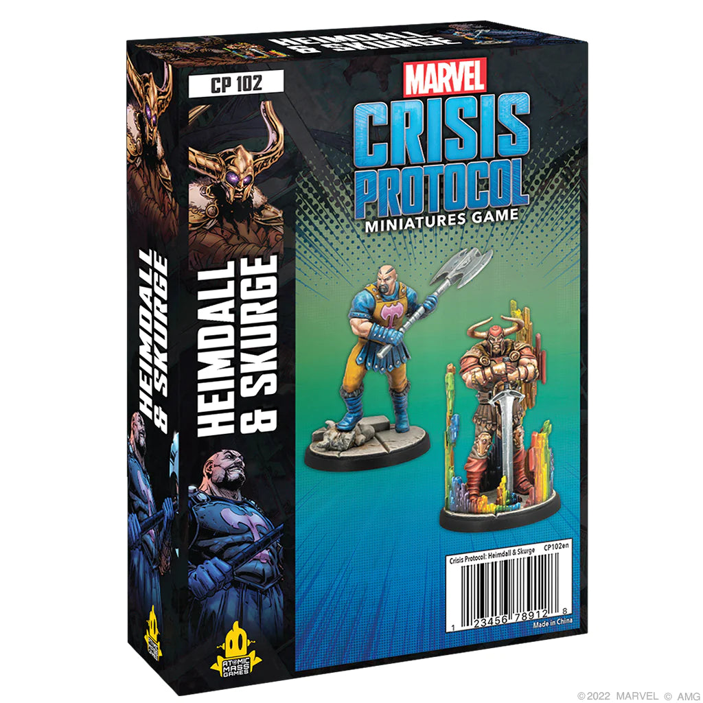 Marvel: Crisis Protocol: Heimdall & Skurge Miniatures Atomic Mass