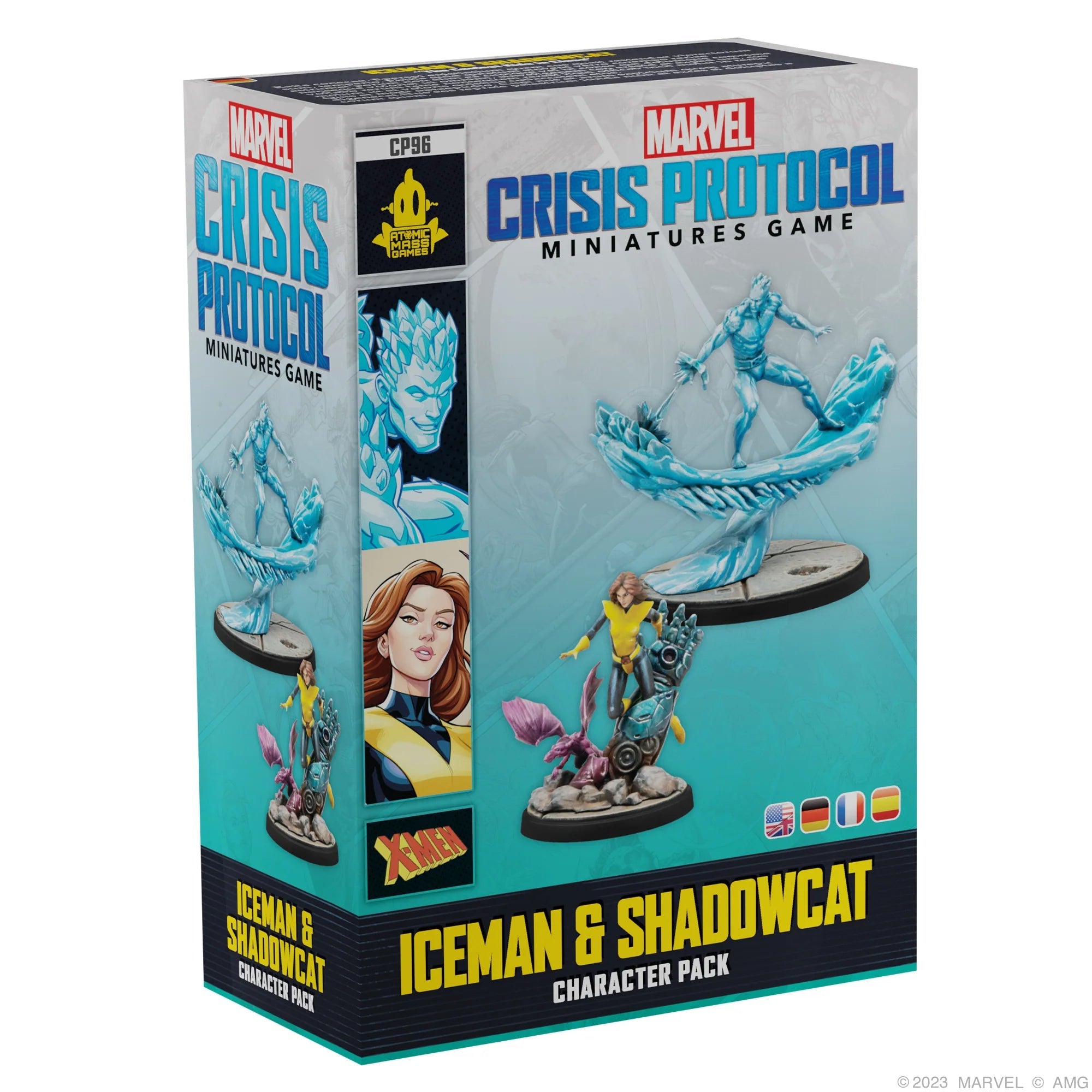 Marvel Crisis Protocol: Iceman & Shadowcat Miniatures Atomic Mass