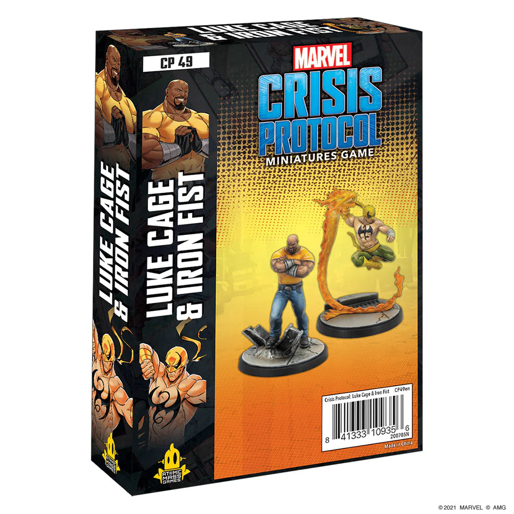 Marvel Crisis Protocol: Luke Cage & Iron Fist Miniatures Atomic Mass