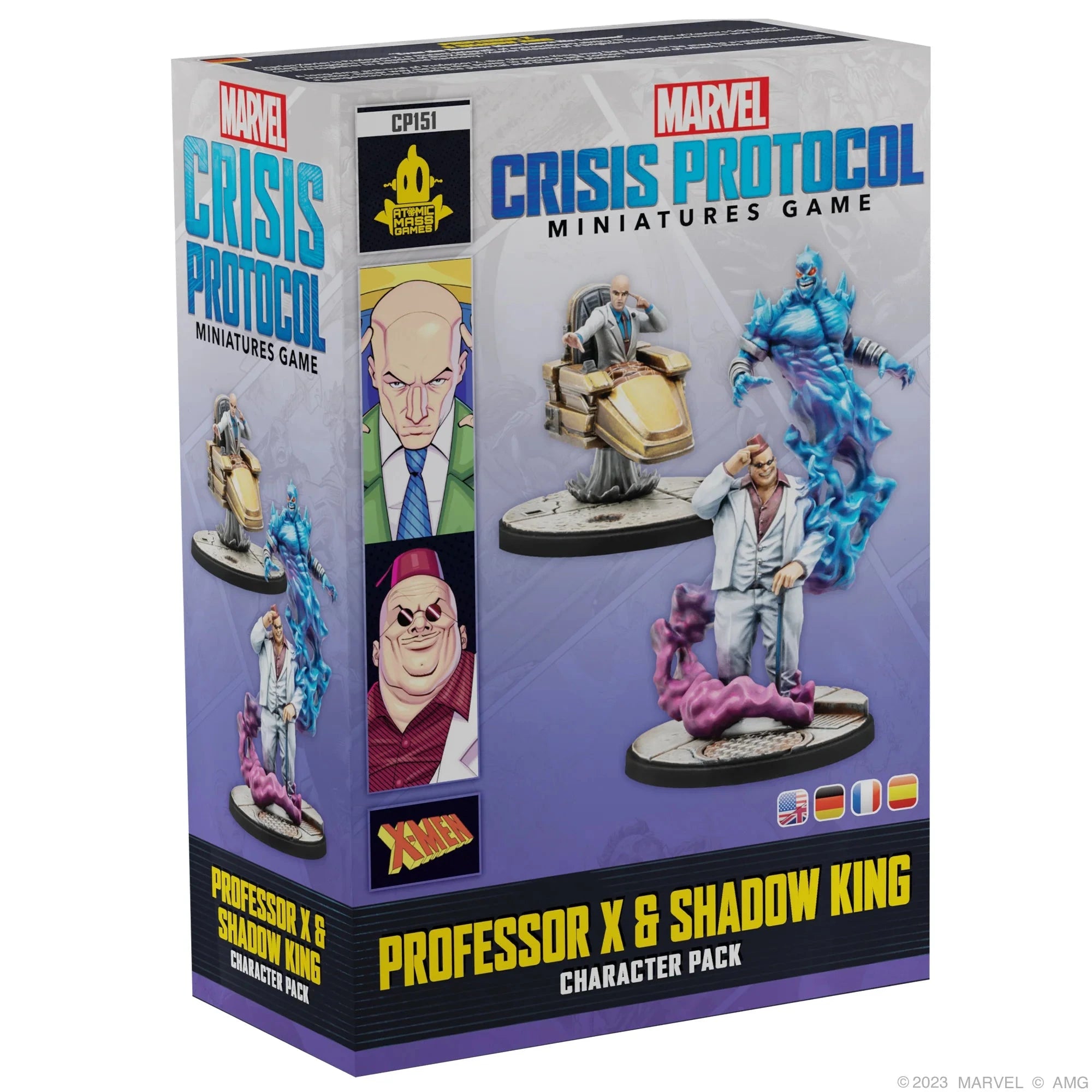 Marvel Crisis Protocol: Professor X & Shadow King Miniatures Atomic Mass
