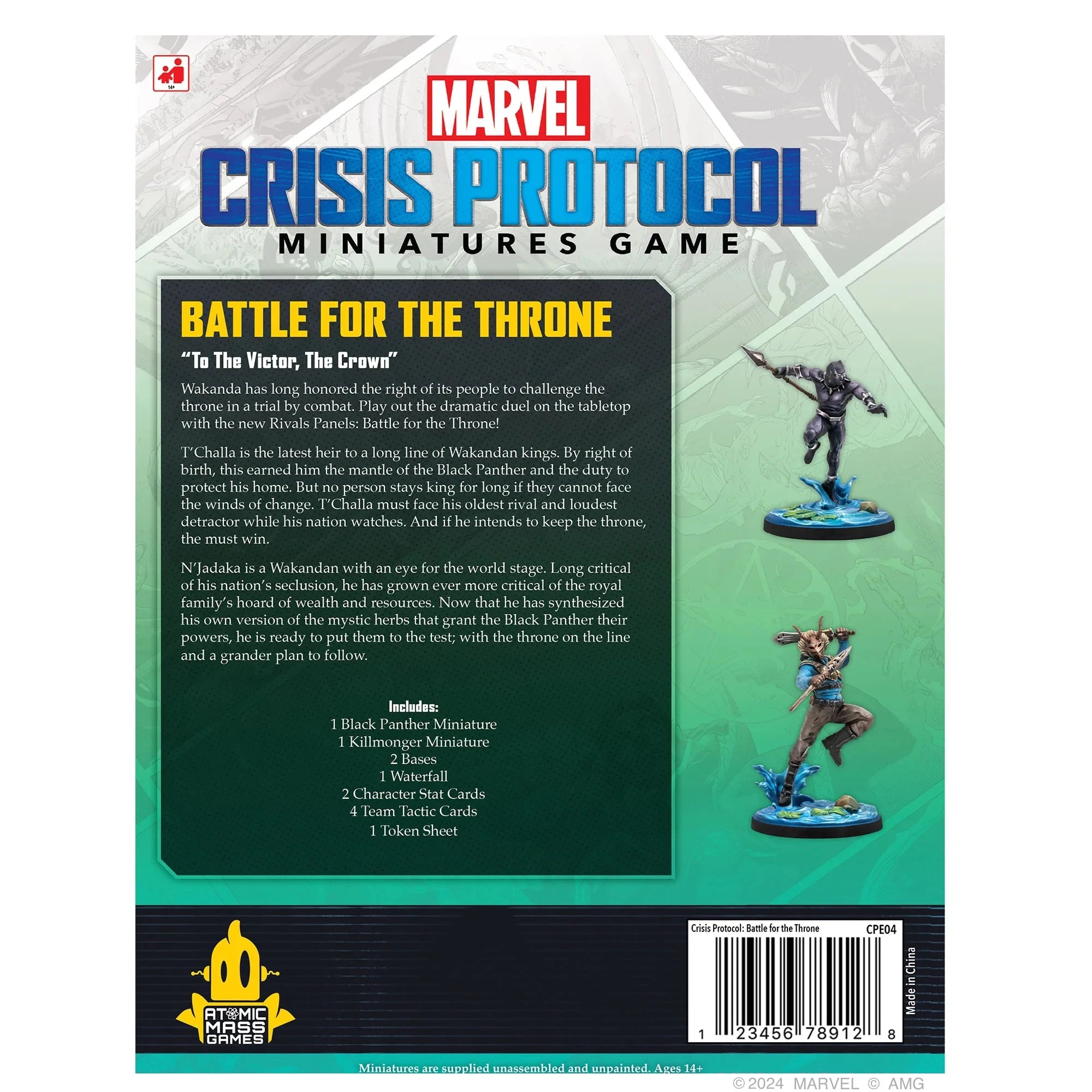 Marvel Crisis Protocol: Rival Panels #3 - Battle for the Throne Miniatures Atomic Mass