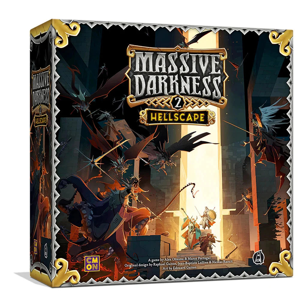 Massive Darkness 2: Hellscape Board Game Board Games CMON