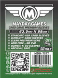 Mayday 7077 63.5x88 50pack Card Sleeves MAYDAY GAMES INC