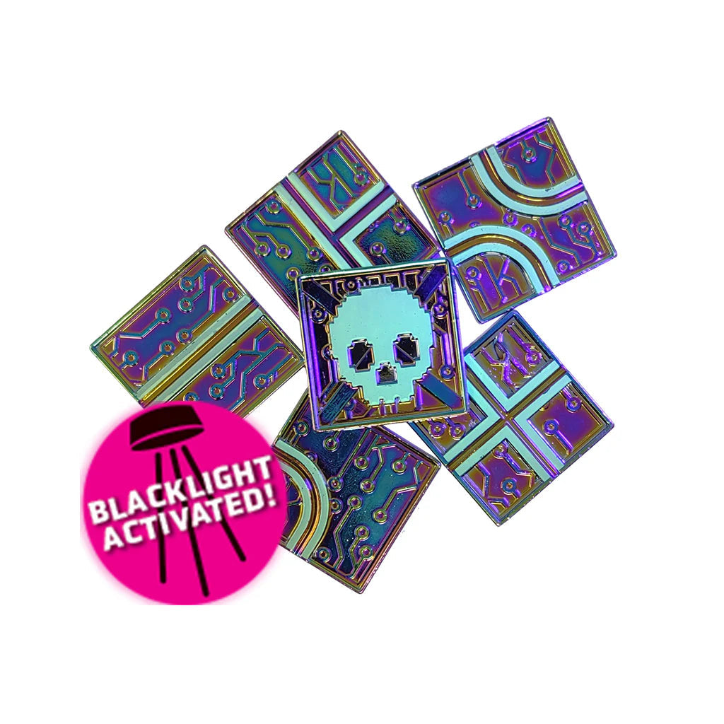 Metrorunner: Metal PANOP Tiles Board Games Thunderwork Games