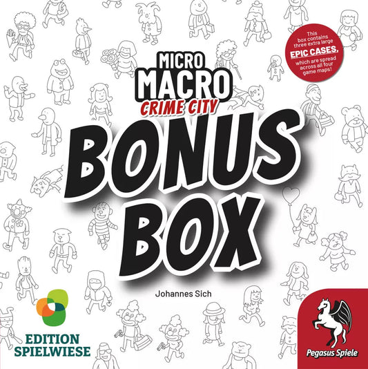 MicroMacro: Crime City - Bonus Box (Edition Spielwiese) Board Games Pegasus Spiele 