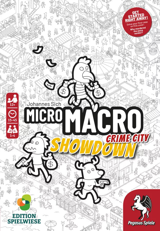 Micro Macro: Crime City 3 - All in | Pegasus Familienspiele-Einzelprodukt von Edition Spielwiese