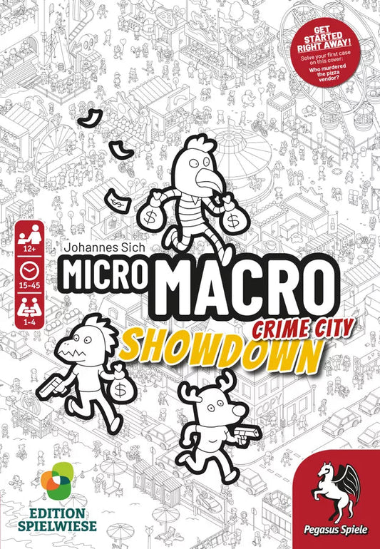 MicroMacro: Crime City - Showdown (Edition Spielwiese) Board Games Pegasus Spiele 