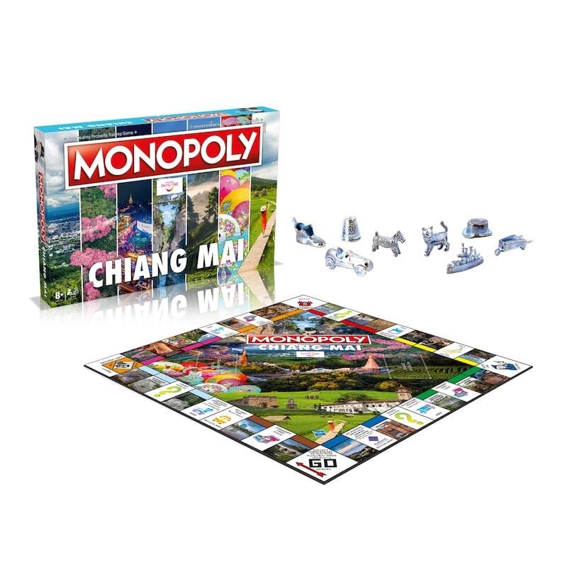 Monopoly Chiang Mai Edition EN/TH Board Games USAOPOLY