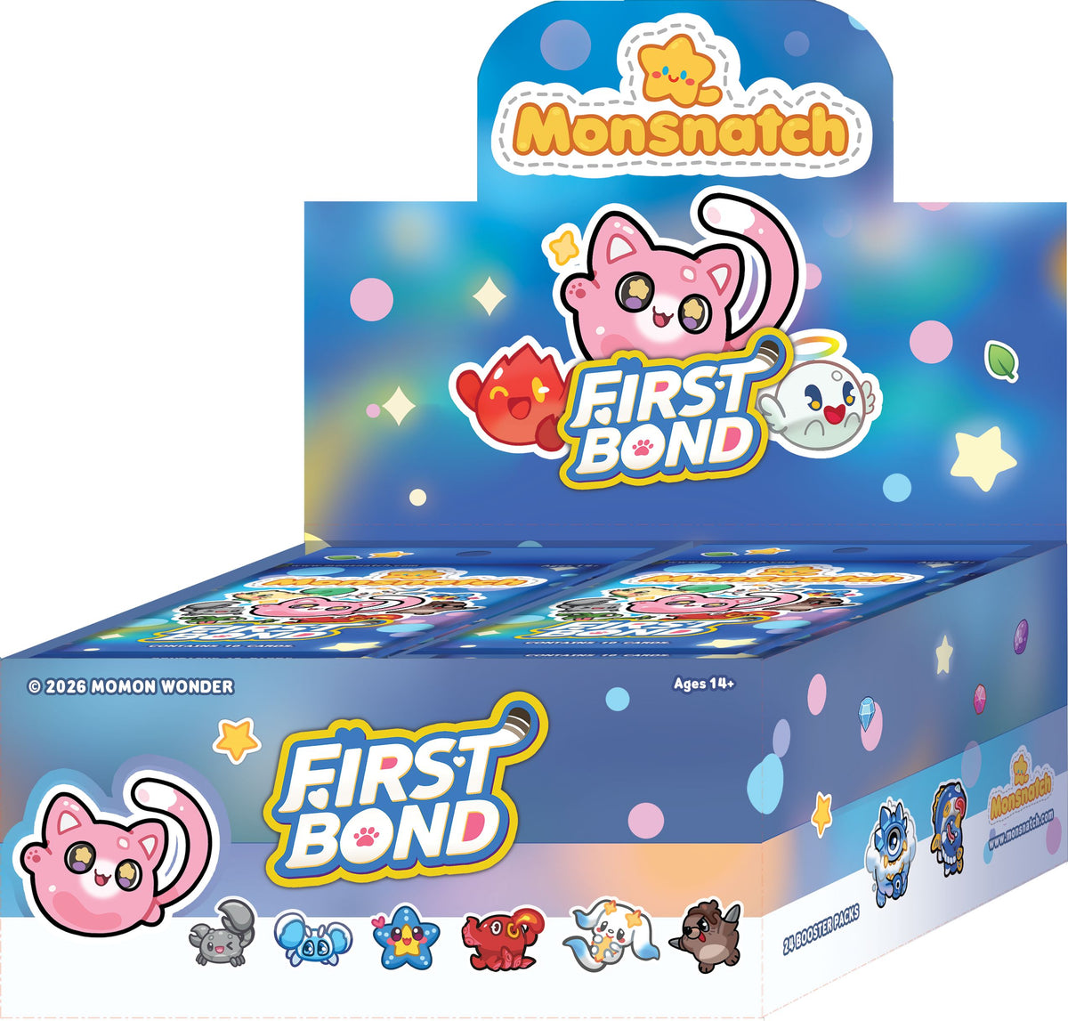 Monsnatch - First Bond Booster Display CCG Momon Wonder 