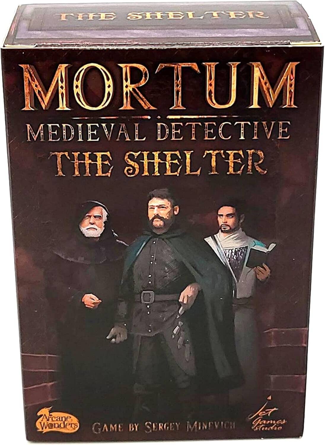 Mortum: Medieval Detective – The Shelter Board Games Arcane Wonders