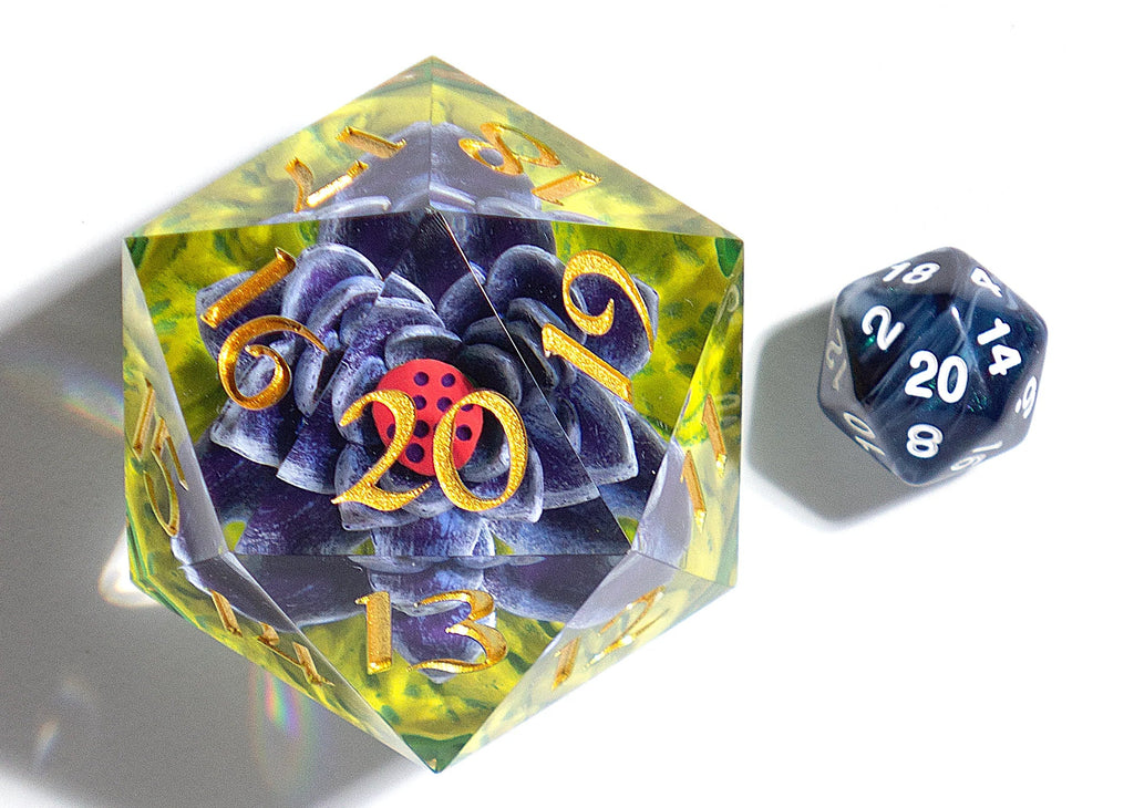 MTG Black Lotus Spindown 54mm D20 Dice Sirius Dice
