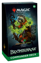 MTG: Bloomburrow Commander Decks CCG Wizards of the Coast Animated Army