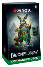 MTG: Bloomburrow Commander Decks CCG Wizards of the Coast Peace Offering