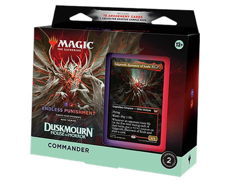 MTG: Duskmourn: House of Horror - Commander Decks CCG Wizards of the Coast Endless Punishment