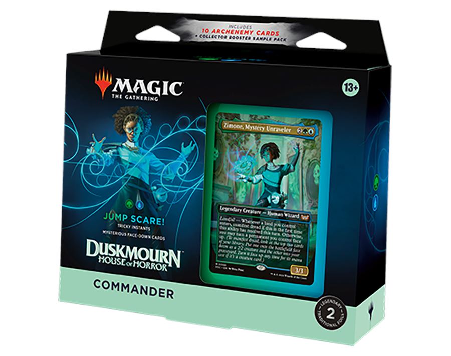 MTG: Duskmourn: House of Horror - Commander Decks CCG Wizards of the Coast Jump Scare!