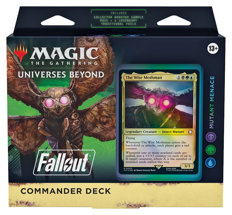 MTG: Fallout® Commander Decks CCG Wizards of the Coast Mutant Menace