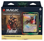 MTG: Fallout® Commander Decks CCG Wizards of the Coast Scrappy Survivors