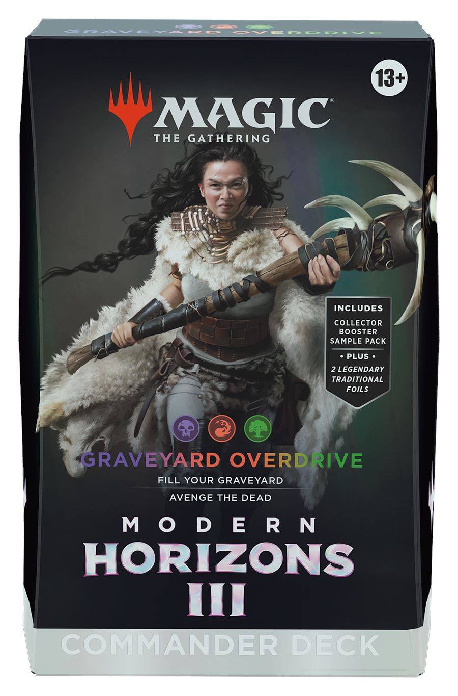 MTG: Modern Horizons 3 Commander Decks CCG Wizards of the Coast Graveyard Overdrive