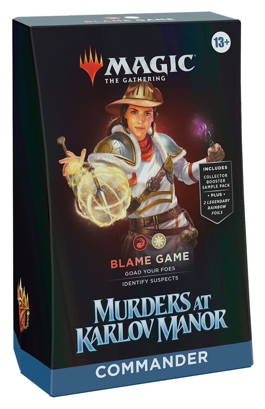 MTG: Murders at Karlov Manor Commander Decks CCG Wizards of the Coast Blame Game 