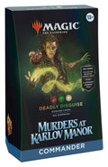 MTG: Murders at Karlov Manor Commander Decks CCG Wizards of the Coast Deadly Disguise
