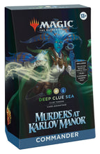 MTG: Murders at Karlov Manor Commander Decks CCG Wizards of the Coast Deep Clue Sea