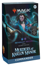 MTG: Murders at Karlov Manor Commander Decks CCG Wizards of the Coast Revenant Recon