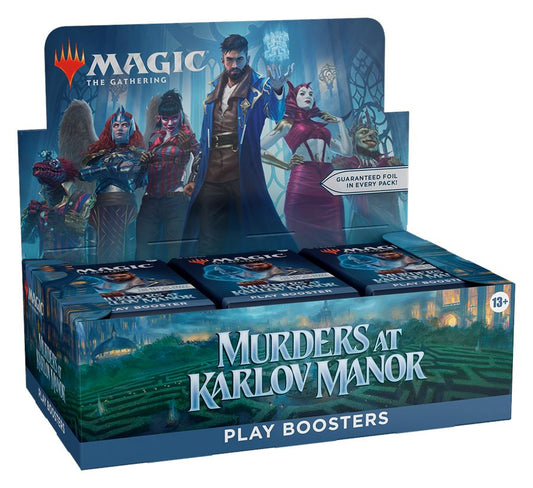 MTG: Murders at Karlov Manor Play Booster Display CCG Wizards of the Coast 