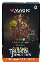 MTG: Outlaws of Thunder Junction Commander Decks CCG Wizards of the Coast Desert Bloom
