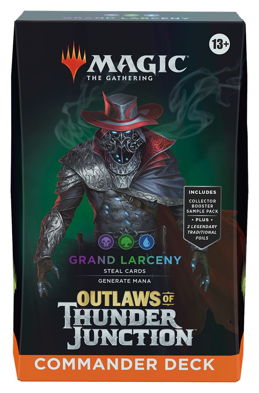 MTG: Outlaws of Thunder Junction Commander Decks CCG Wizards of the Coast Grand Larceny 