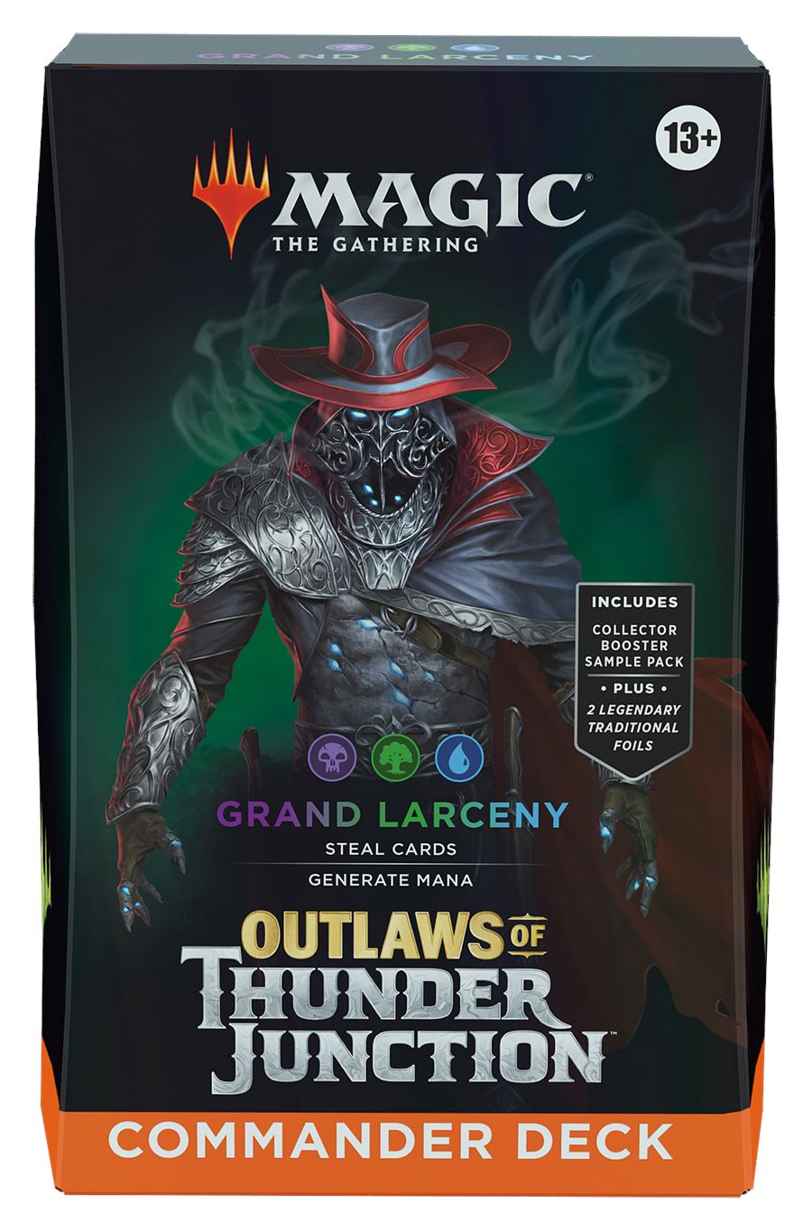 MTG: Outlaws of Thunder Junction Commander Decks CCG Wizards of the Coast Grand Larceny